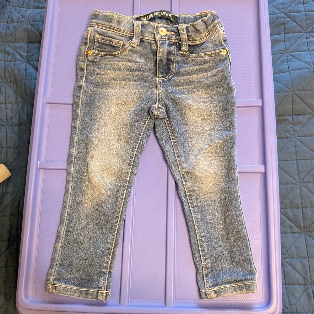 Blue Kids Denim Jeans Size 2Y